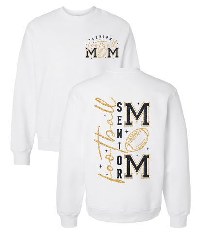 Senior Football Mom Crew Sweatshirt