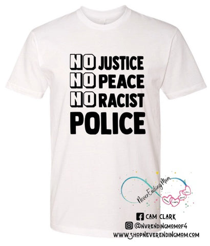 No Justice Graphic Tee