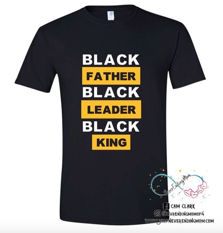 Black Father Graphic Tee