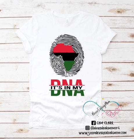 Black DNA Graphic Tee