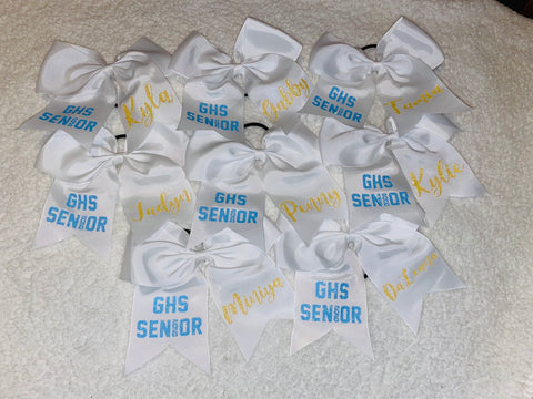 Custom Cheer Bows