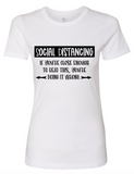 Social Distancing Graphic Tee