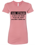 Social Distancing Graphic Tee