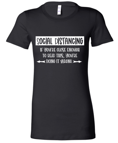Social Distancing Graphic Tee