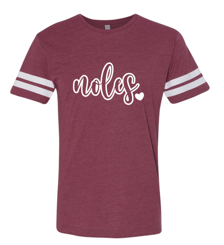 Seminoles 2-Stripe Jersey Tee