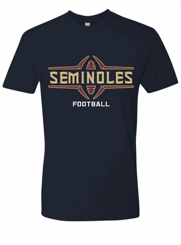 KC Seminoles Split Football Tee