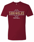 KC Seminoles Split Football Tee