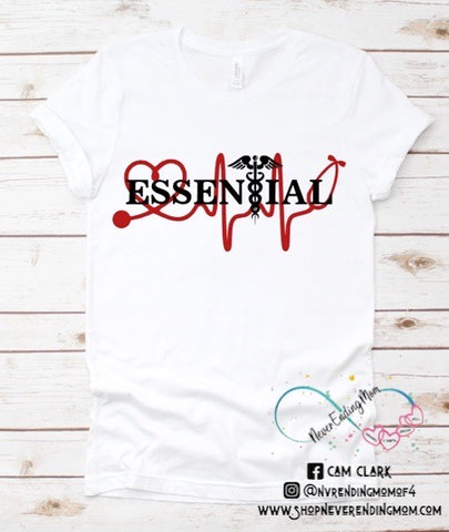 Essential Worker Graphic Tee