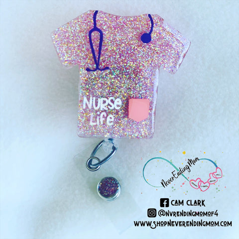Nurse Life Badge Reel