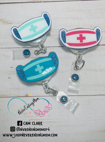 Face Mask Badge Reel