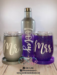 Custom Wine Set w/Coasters