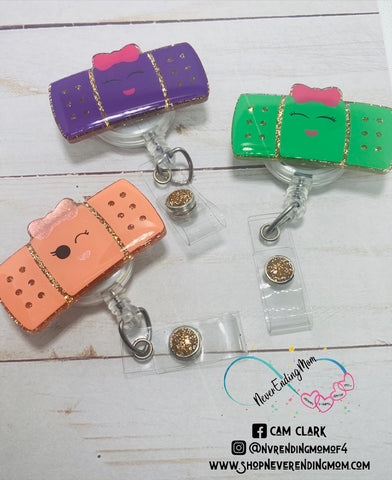 Bandaid Badge Reel