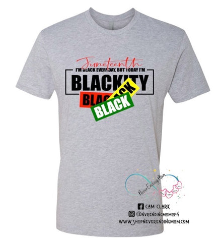 Blackity Black Graphic Tee