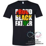 Proud Black Father Graphic Tee