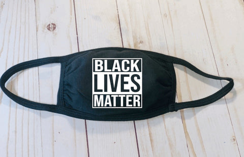 Black Lives Matter Face Mask
