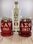 Custom Wine Set w/Coasters