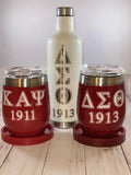 Custom Wine Set w/Coasters