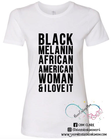 Black Woman Graphic Tee